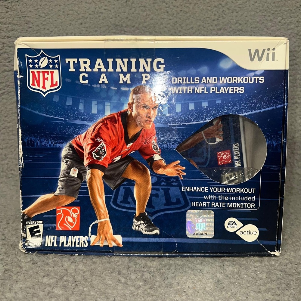 Open Box EA Sports Active Wii NFL Training Camp Drills Workouts With NFL Players